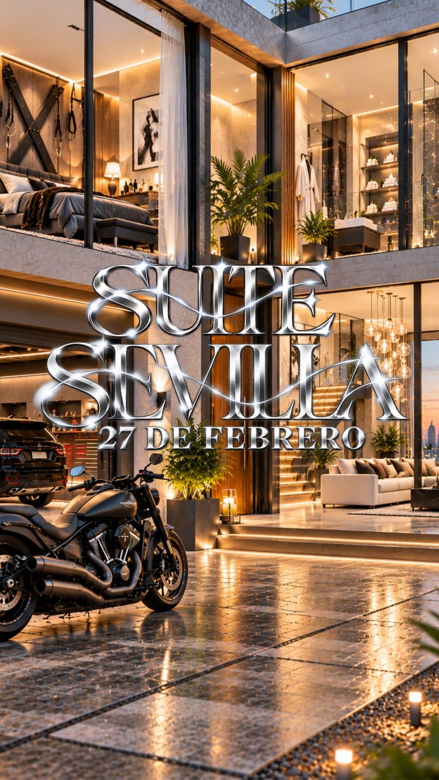 Cartel de SUITE. SEVILLA · Sevilla